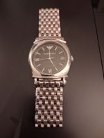 ⌚EMPORIO ARMANI LUXUS HERRENUHR SILBER MASSIVES ARMBAND UHR