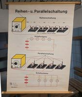 Schulwandbild   „Reihen- und Parallelschaltung“