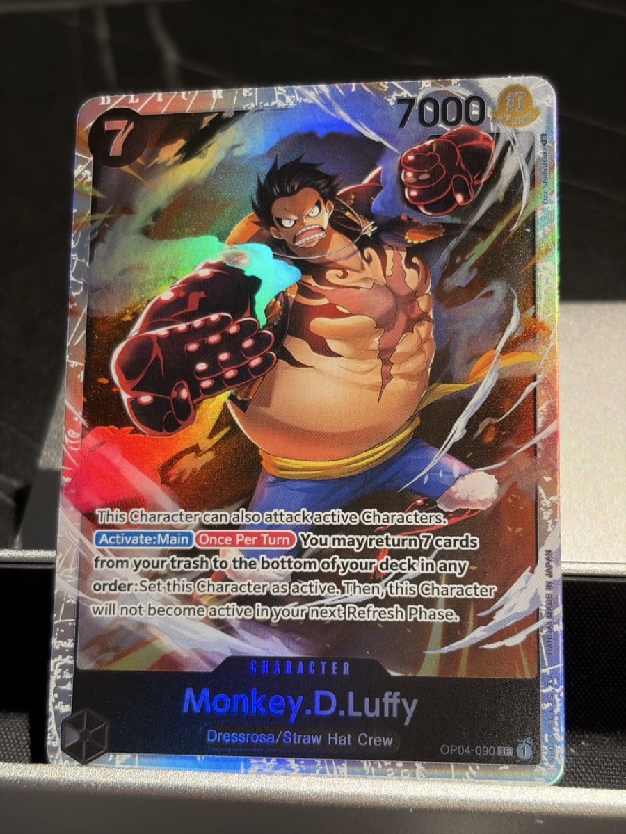Bandai Carte collezionabili: One Piece OP04-090 Monkey.D.Luffy, Englisch – Nuovo (secondo la descrizione) da St. Gallen venduto da cambitcg