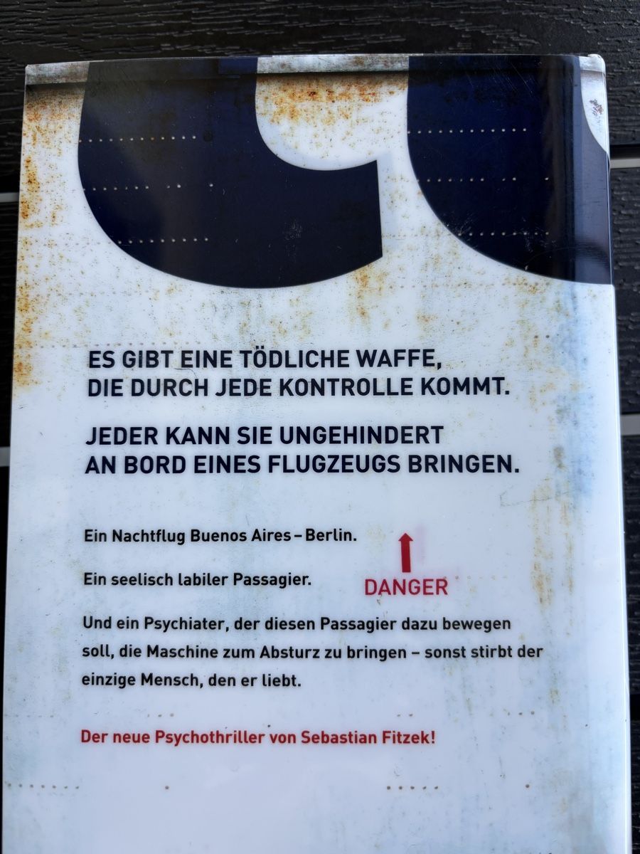 Libri: Sebastian Fitzek - Flugangst 7A – Nuovo (secondo la descrizione) da Oberglatt ZH venduto da Fenial68 1