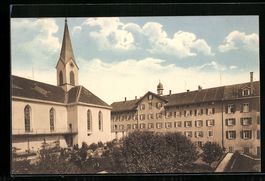 Cham, Institut Heiligkreuz, Vorderansich