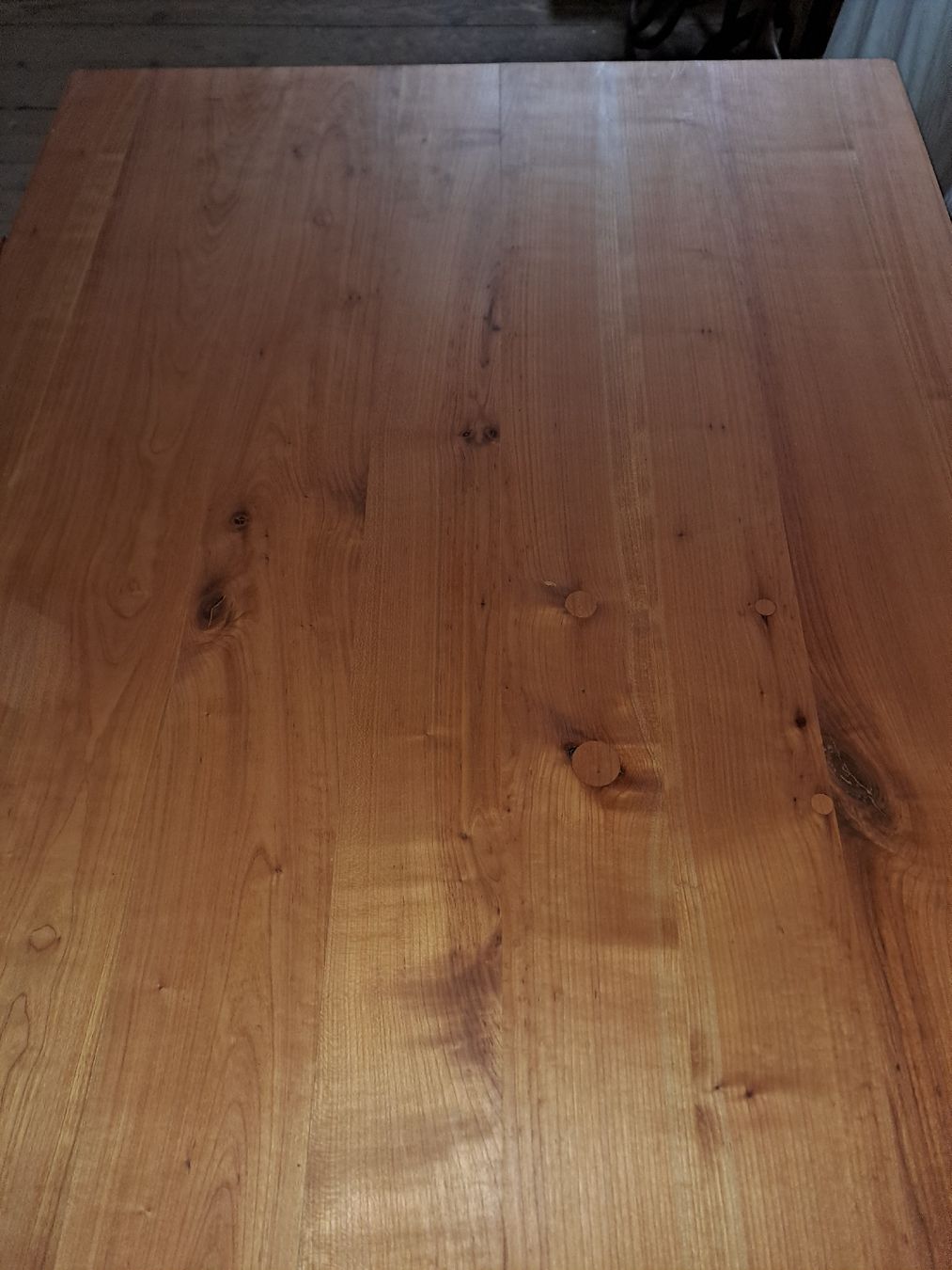Tavoli: Tisch mit Gussfüssen Kirschbaum 147x97cm – Nuovo (secondo la descrizione) da Gebenstorf venduto da suroh 5