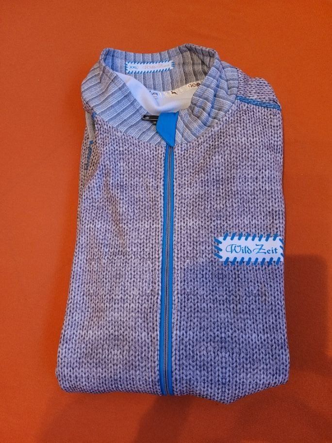 Jacken: Veloshirt langarm in Strickmusteroptik – Gebraucht aus Altdorf UR von Nordwing