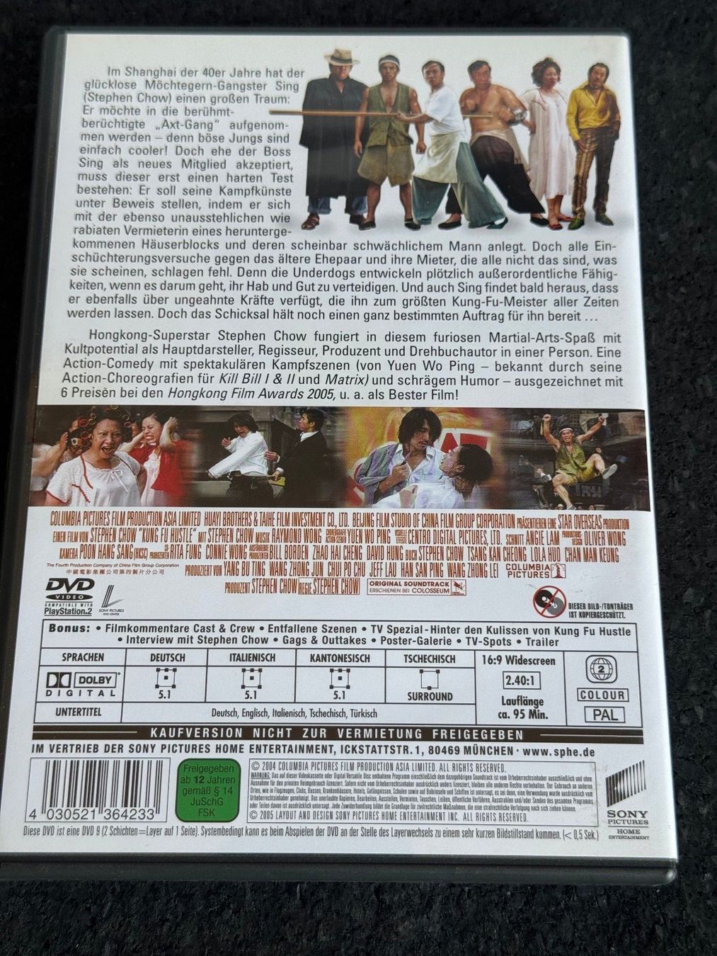 Alle DVDs: Kung Fu Hustle DVD DE/IT/CZ/ Kantonesisch – Gebraucht aus Fribourg von tschjoly 1