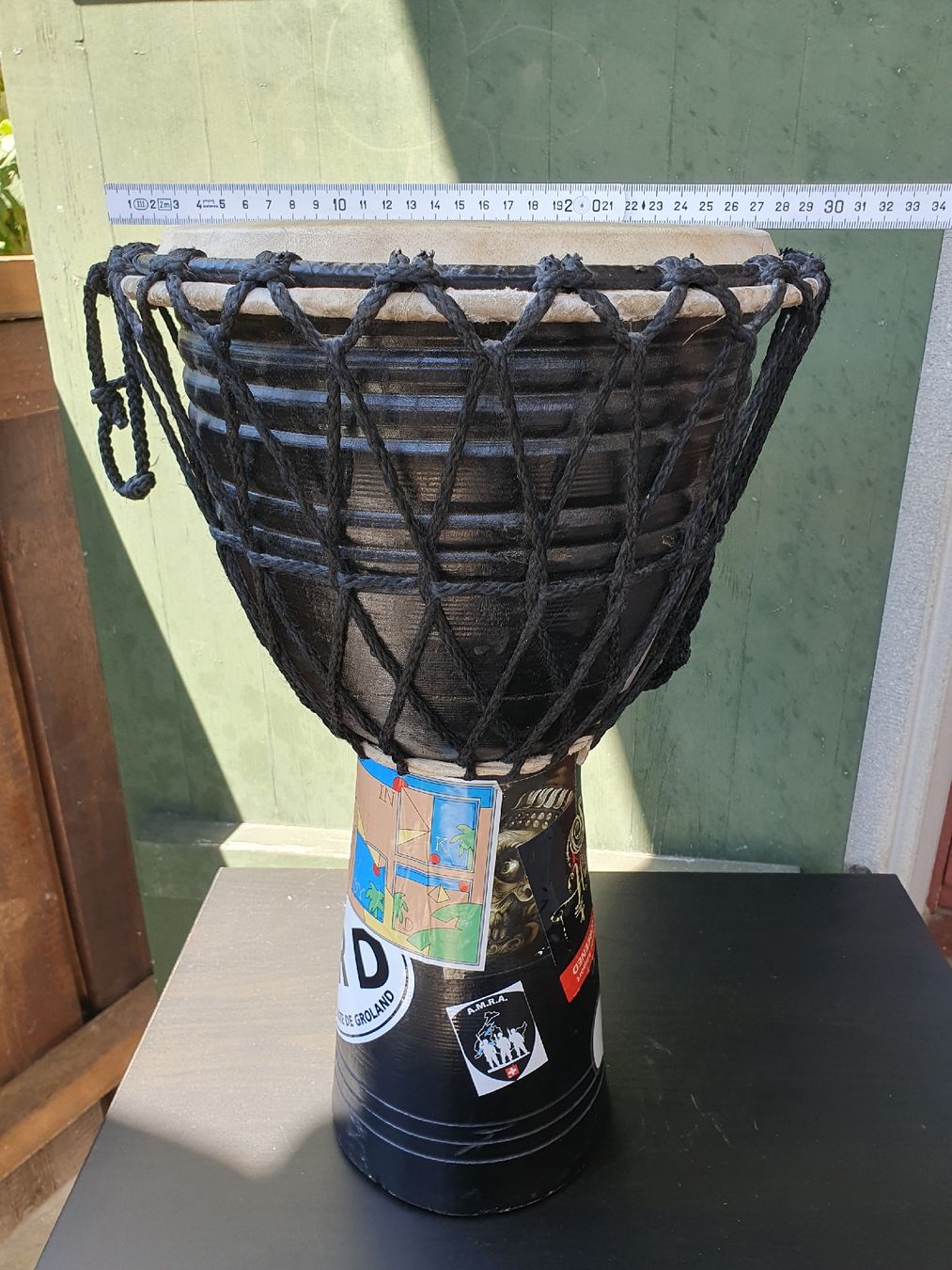 Strumenti musicali: Handgemachte Djembe Trommel mit Sound - Defekt – Difettoso da Aathal-Seegräben venduto da Ru.Fi 2