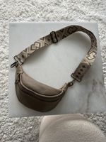 Bauchtasche Leder beige von Bijou
