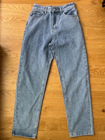 Trendige Mom Jeans, Gr. 36 / S