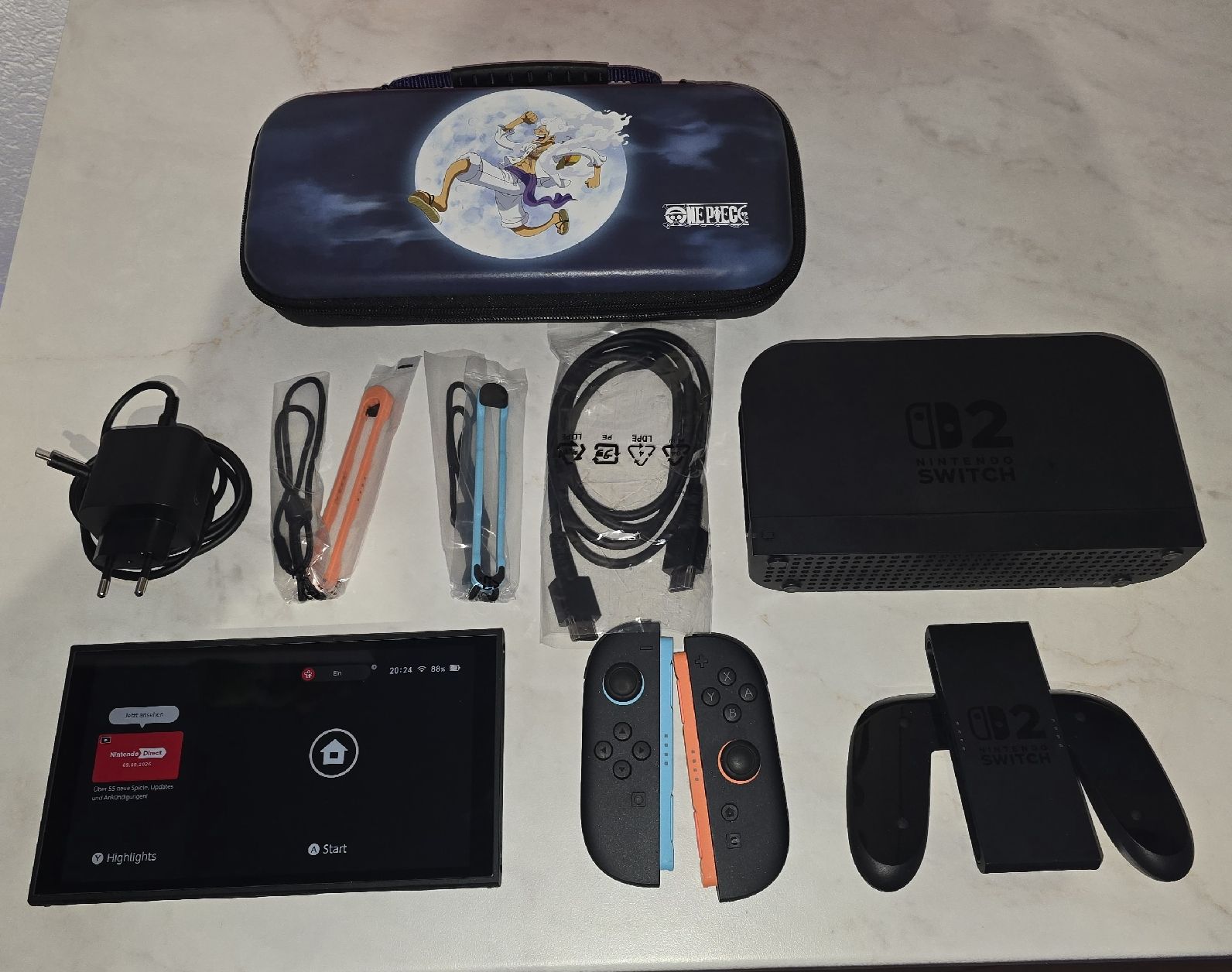 Nintendo Console: Switch 2 mit Tasche One Piece – Nuovo (secondo la descrizione) da Bern venduto da DaniG91