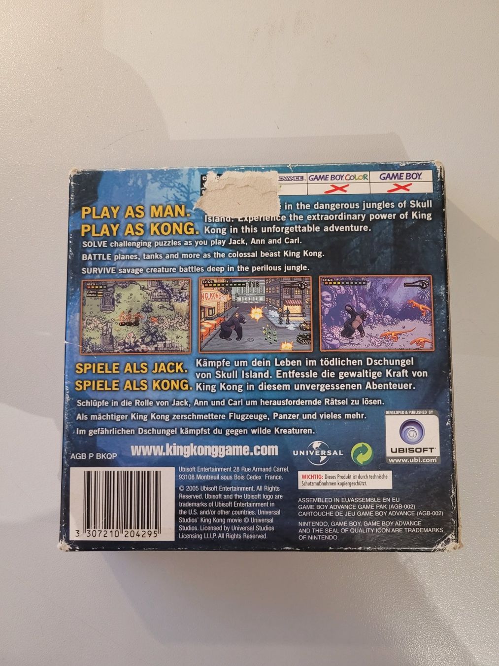 Giochi: King Kong (GBA) – Usato da Uezwil venduto da -Retrogames- 2