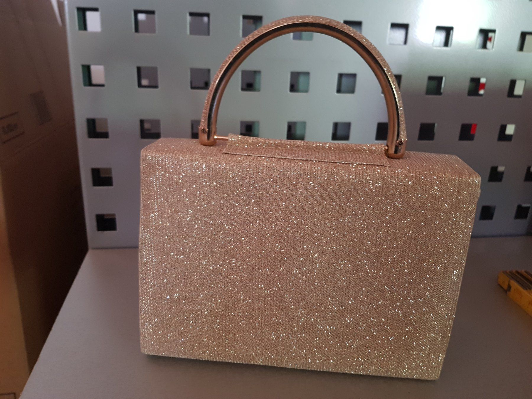 Borse: Vintage Glitzer Damen Mädchen Handtasche – Usato da Walterswil BE venduto da Lonitti 1