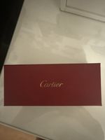 Cartier Schmuckschatulle rot guter Zustand