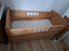 Massivholz Kinderbett