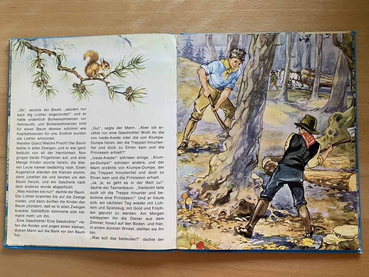 Bücher: Der Tannenbaum - Hans Christian Andersen – Gebraucht aus Schwarzenburg von Michellu 6