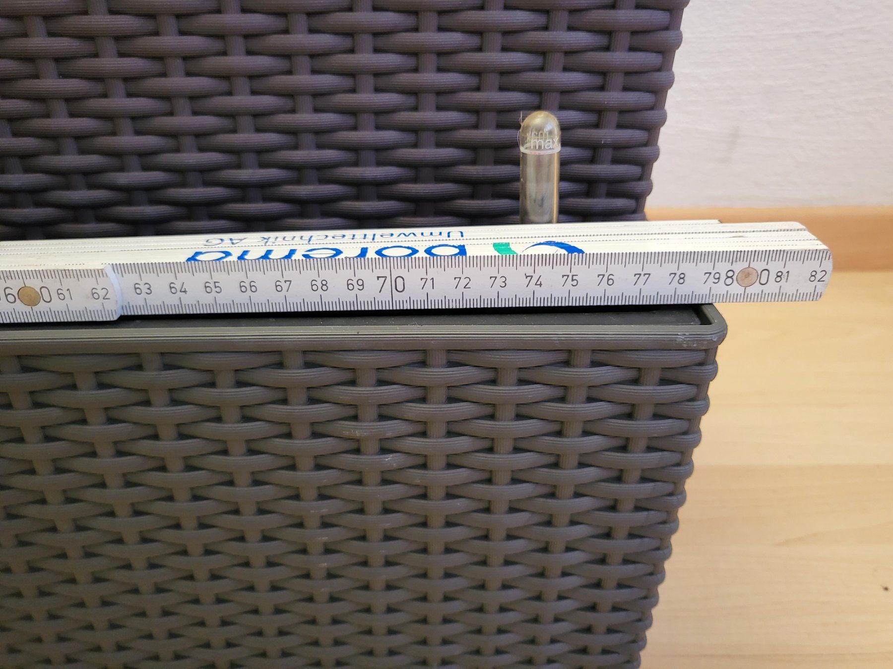 Lechuza Vasi per fiori: Lechuza Bewässerungssystem 2er Set  Rattanoptik – Usato da Pfäffikon ZH venduto da telve 5
