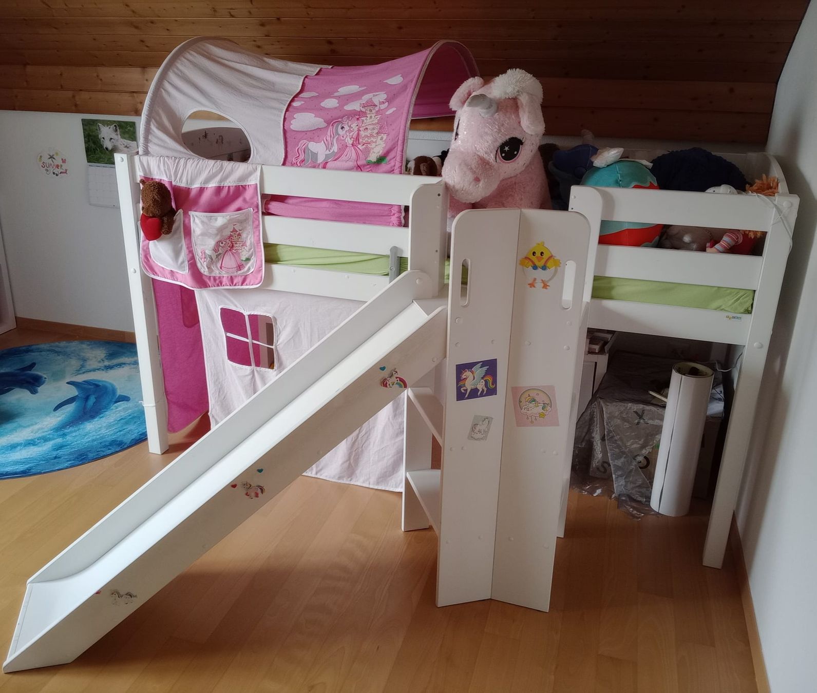Betten: Kinderbett mit Rutschbahn – Gebraucht aus Birmenstorf AG von Cjl 1
