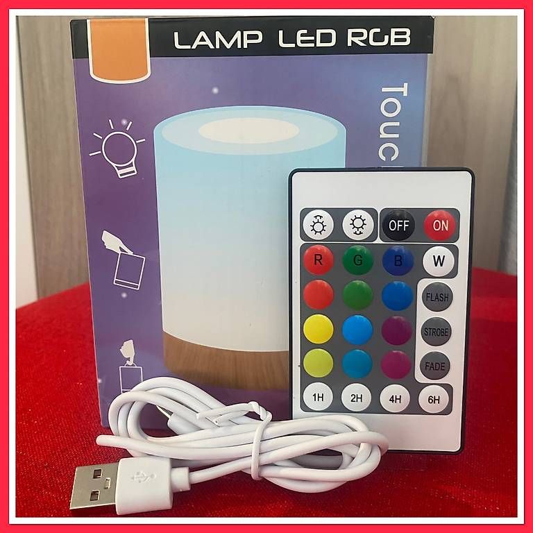 Lampade: Lampada LED Touch telecomando NUOVA personalizzata da me. – Usato da Arbedo venduto da rin_lzm6 2