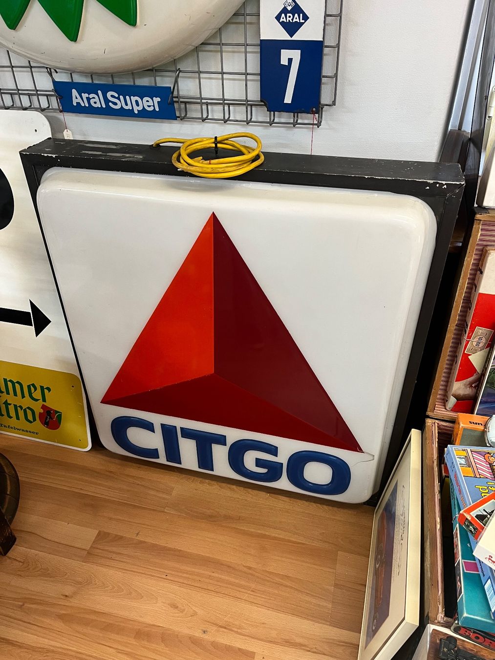 Schilder: Citgo - Leuchtreklame – Gebraucht aus Erlinsbach von Stu-ff