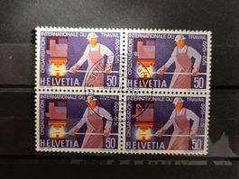 1969 50 Jahre OIT Viererblock Vollstempel