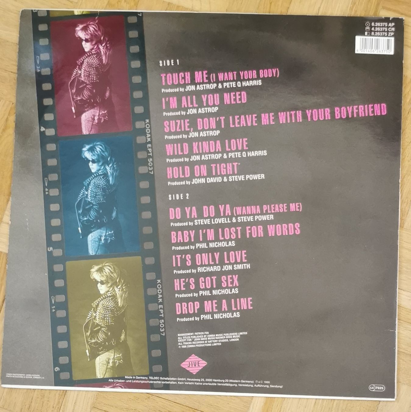 Dischi in vinile: Samantha Fox - Touch Me - Lp Vinyl – Usato da Hochfelden venduto da Stburri0 1