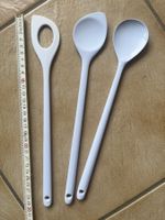 Lot de 3 ustensiles de cuisine, service à salade plastique