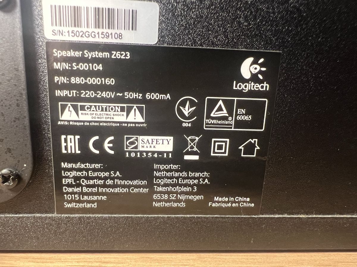 Logitech Haut-parleurs: Lautsprecher System Z623 Logitech – D'occasion à Bütschwil par mar_6zbv 8