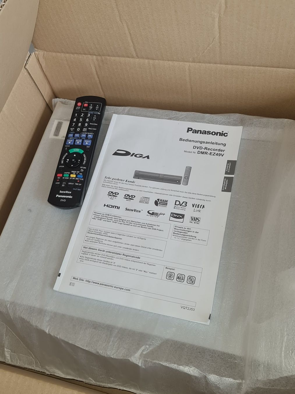 Panasonic Registratori: VHS/DVD Player/Recorder DMR-EZ49VEGS – Usato da Degersheim venduto da Tosam_Degersheim 2