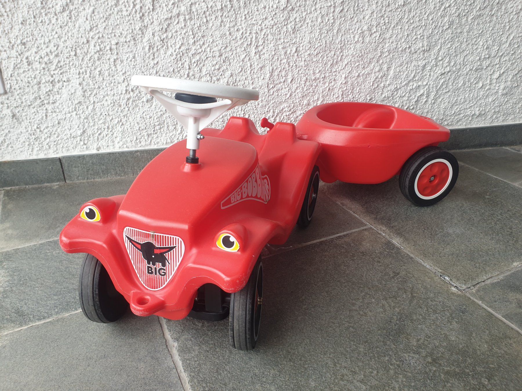 Big Veicoli per bambini: Big Bobbycar mit Anhänger – Usato da Unterengstringen venduto da Ypsilony 1