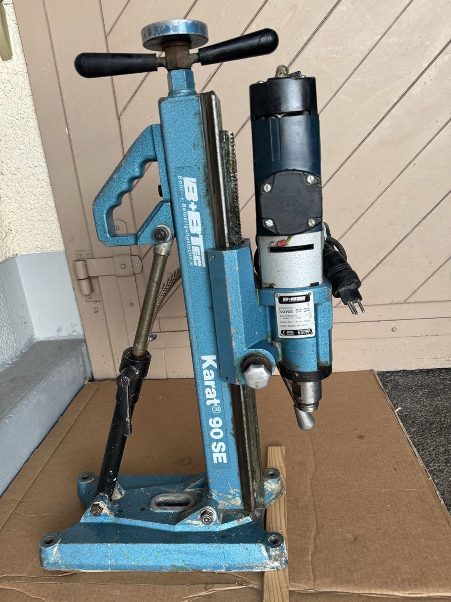 Bohrmaschinen: Kernbohrmaschine B+B TEC. Karat 90 SE – Gebraucht aus Belp von ch1999 3