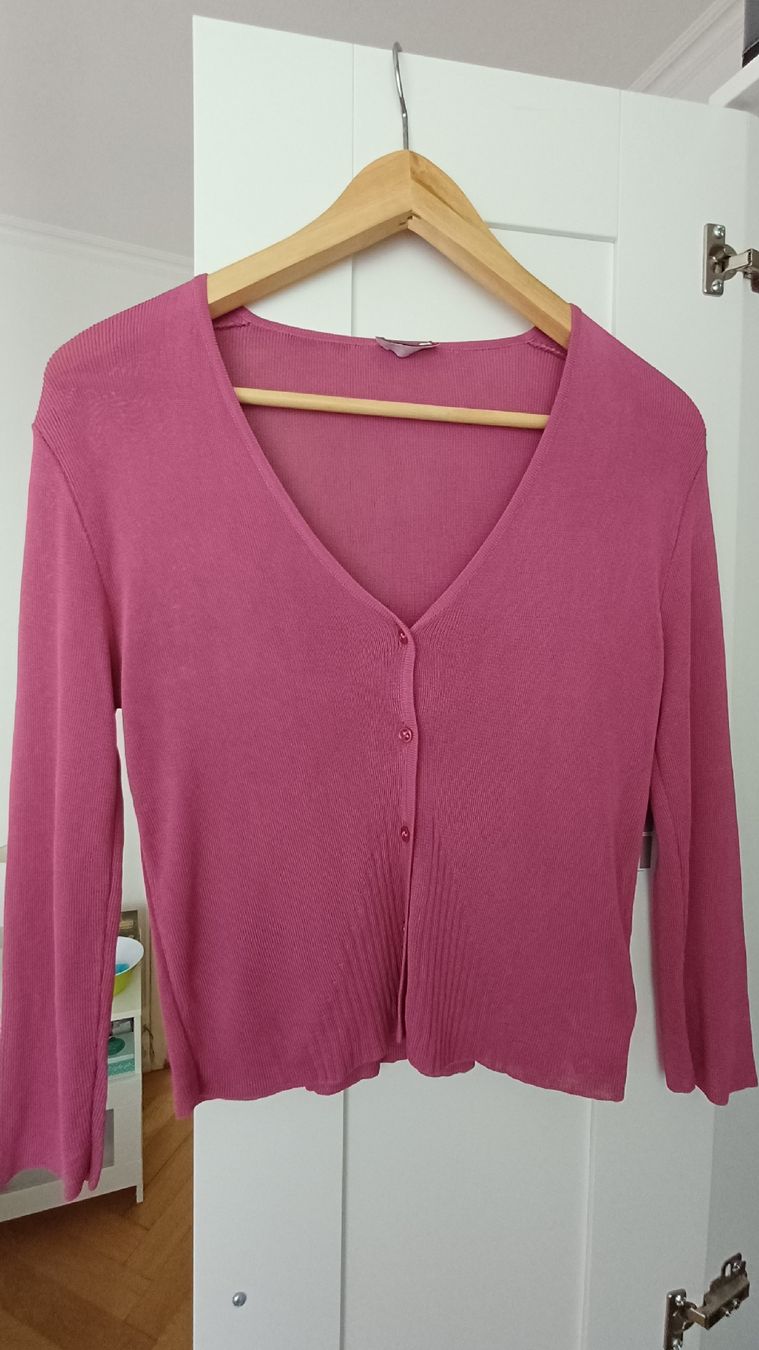 Gilet & Giacche senza maniche: Cardigan rose – Usato da Genève venduto da njia
