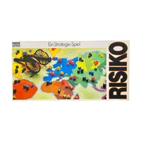 Risiko weisse Ausgabe Parker 1982 Brettspiel (komplett)