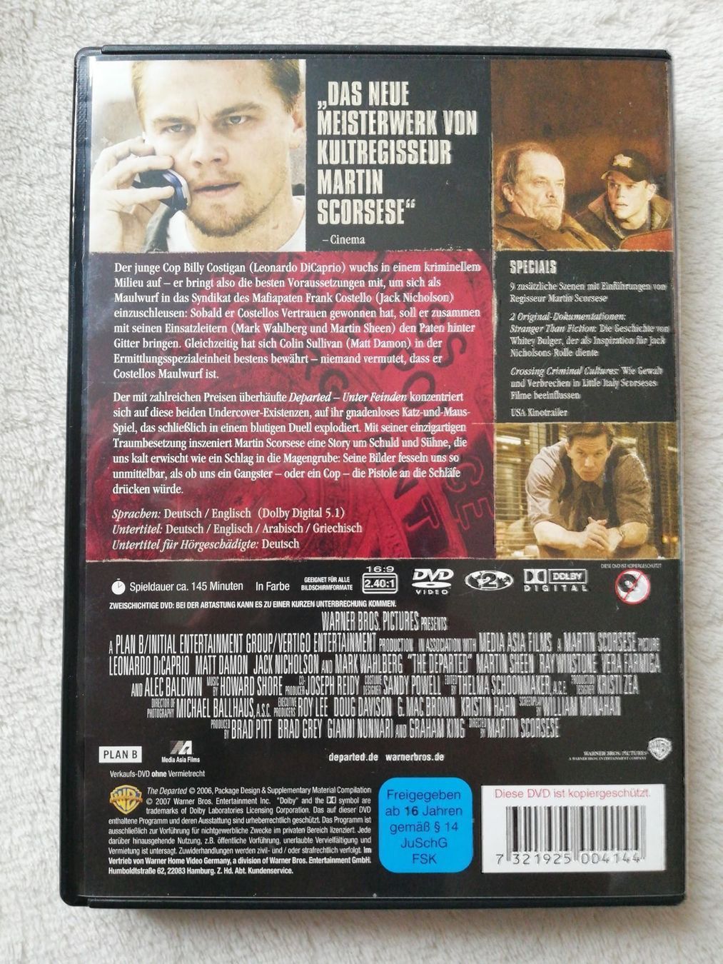 Tutti i DVDs: Dvd Departed unter Feinden – Usato da Büttikon AG venduto da Amineah 1