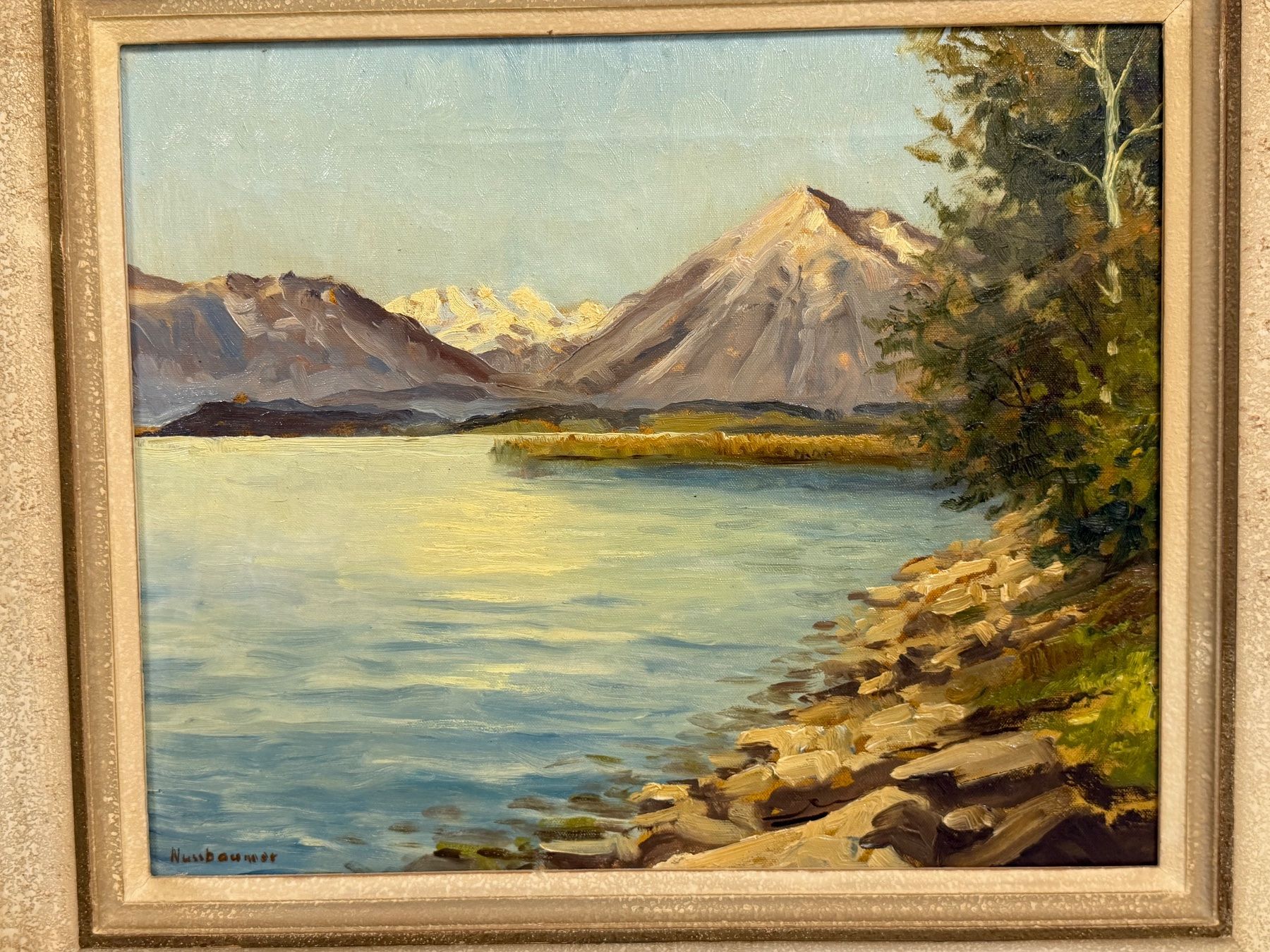 Tableaux: Otto Nussbaumer  Original Gemälde – D'occasion à Basel par PAUL_ART 1