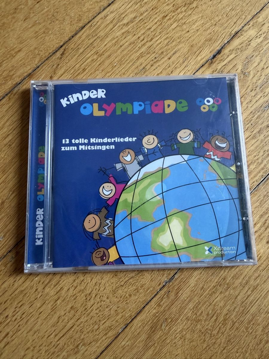 CD: Kinderolympiade - CD mit Kinderliedern zum Mitsingen! – Nuovo e nell'imballaggio originale da Bern venduto da Elisa64
