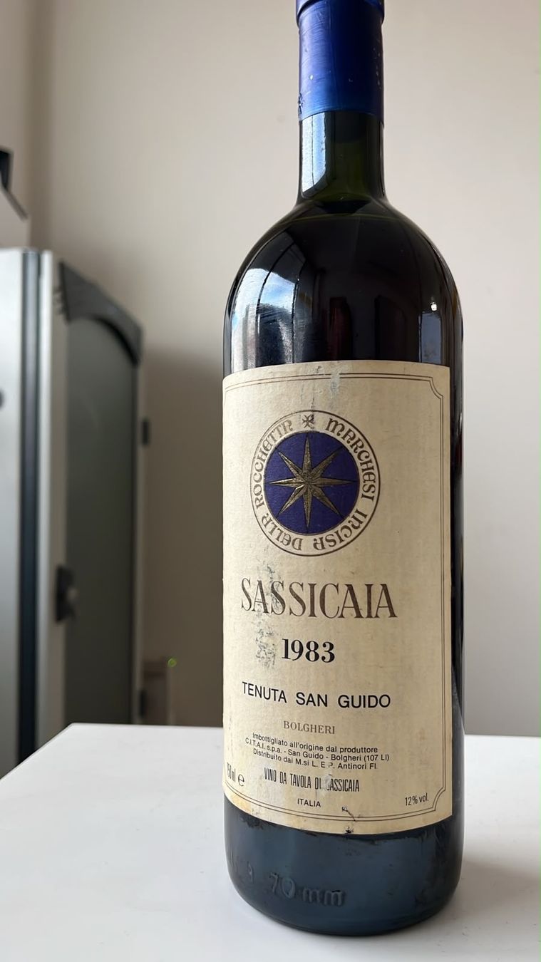 Sassicaia Vino: Sassicaia 1983 – Usato da Küsnacht ZH venduto da Joey4fun 1