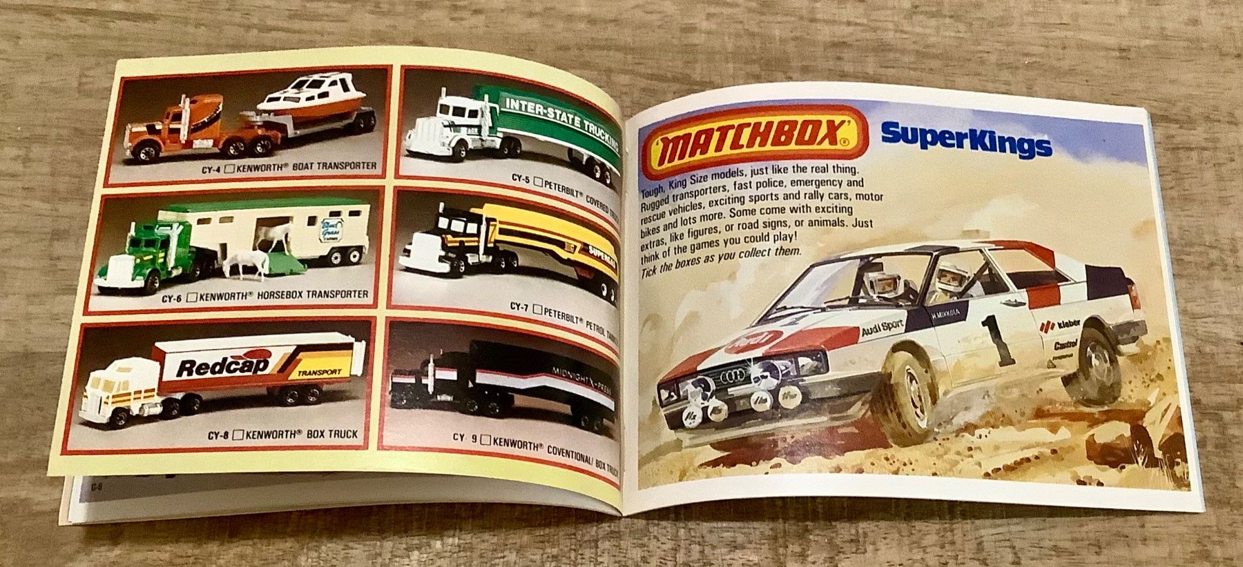 Matchbox Dokumente: 1982 - Original MATCHBOX Katalog - Lesney - England – Gebraucht aus Root von ENGLAND-TREASURES 5