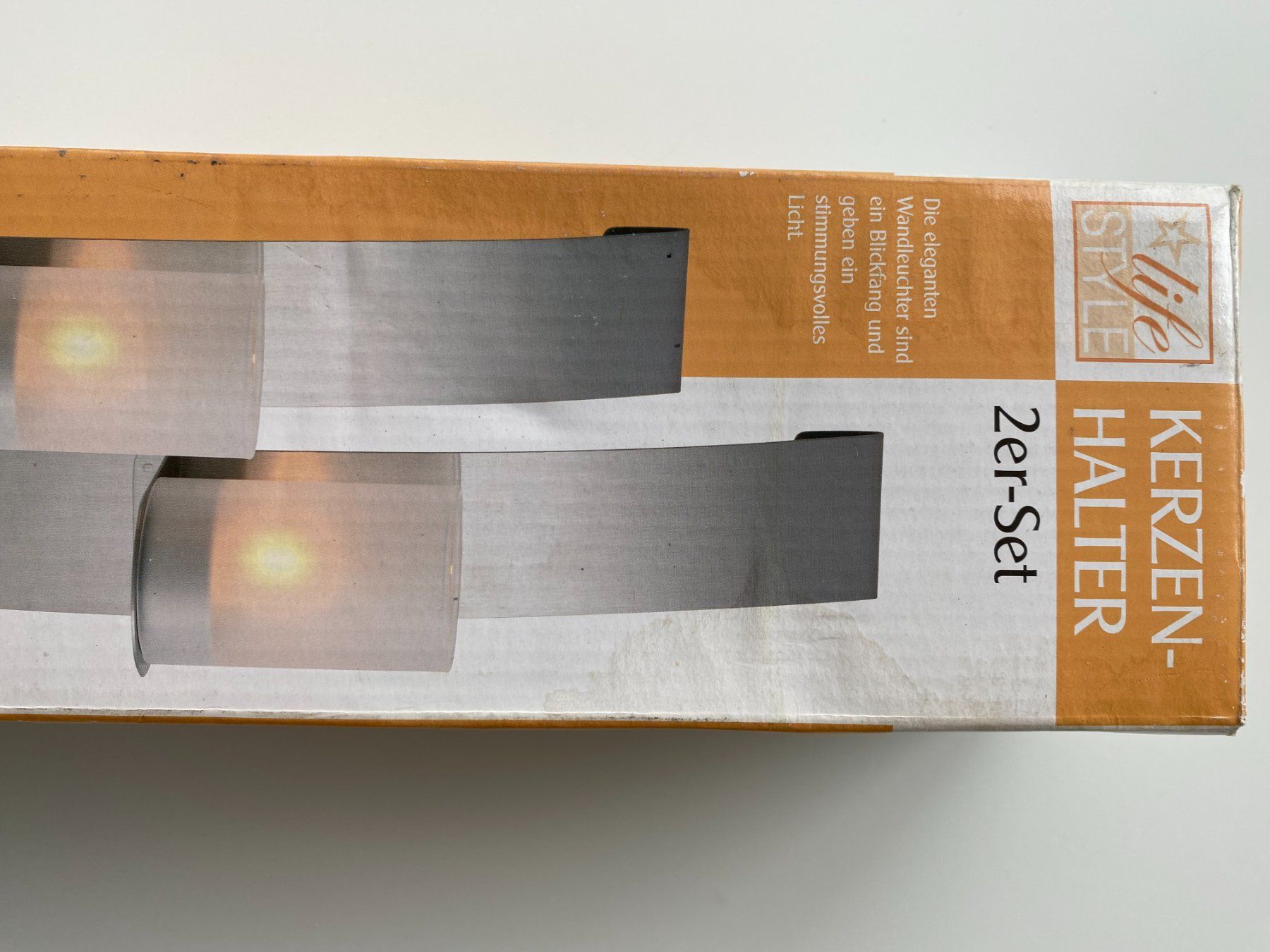 Bougeoirs: Kerzenhalter 2er Set - Neu in Originalverpackung – Neuf avec emballage d'origine à Füllinsdorf par Sunnebliemli7 2