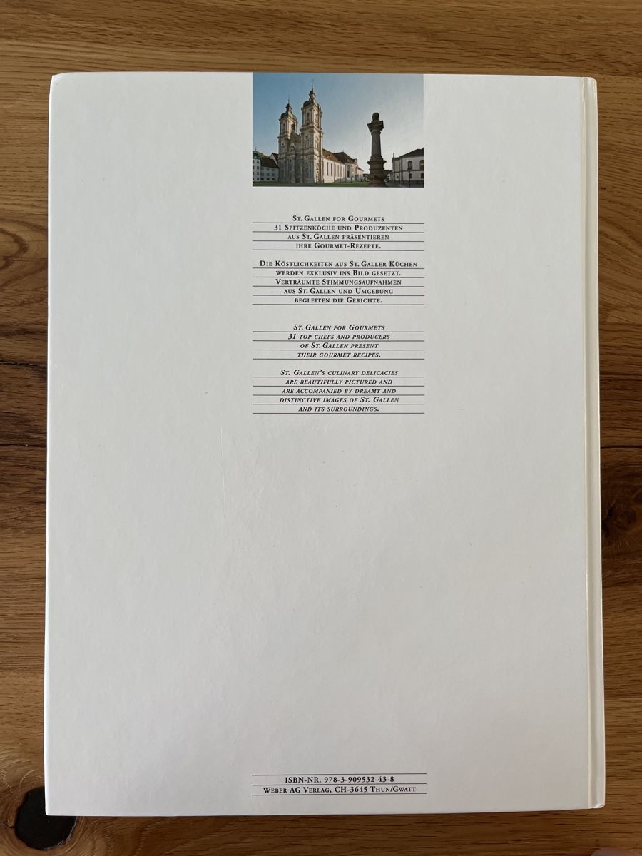 Libri: St. Gallen for Gourmets – Nuovo (secondo la descrizione) da Baar venduto da Girlpower1994 4