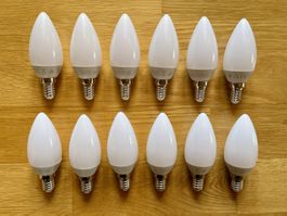 Ikea Solhetta LED-Leuchtmittel, E14, 250lm, 12 Stk.