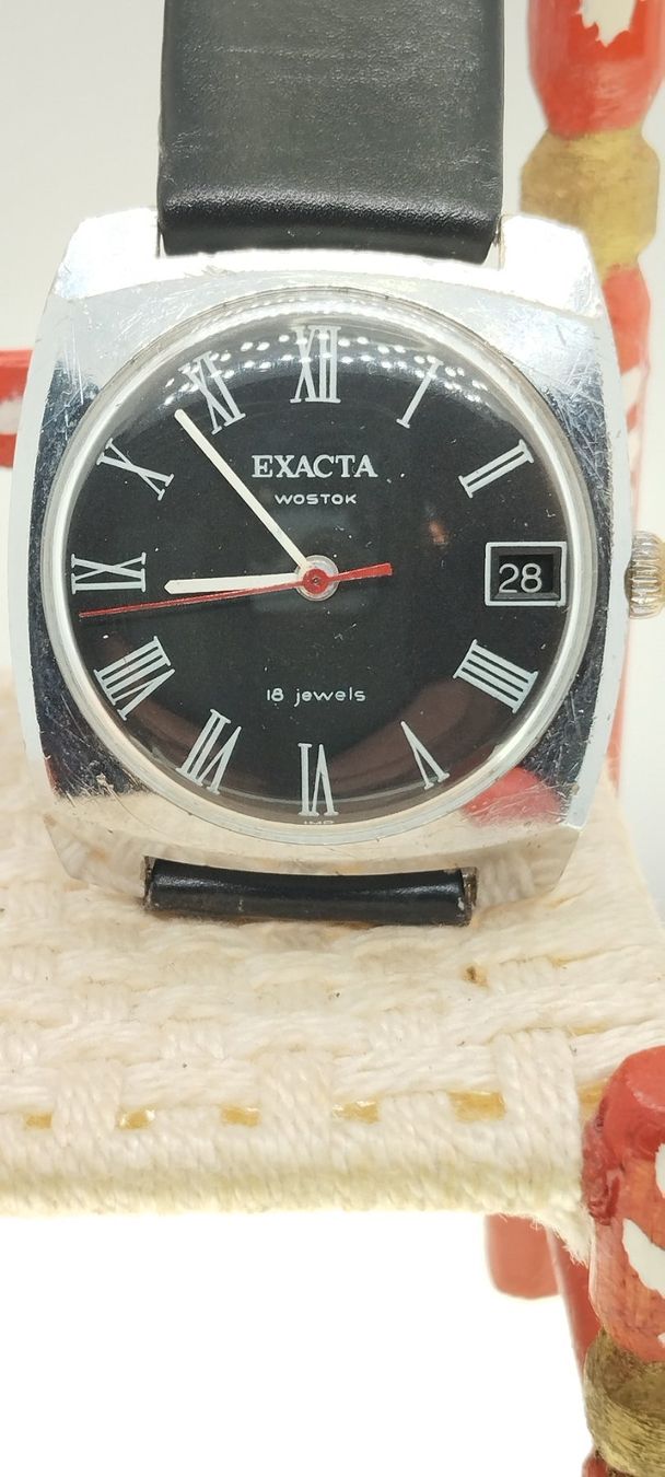Orologi: Montre exacta wostok – Usato da La Chaux-de-Fonds venduto da jac_9llg