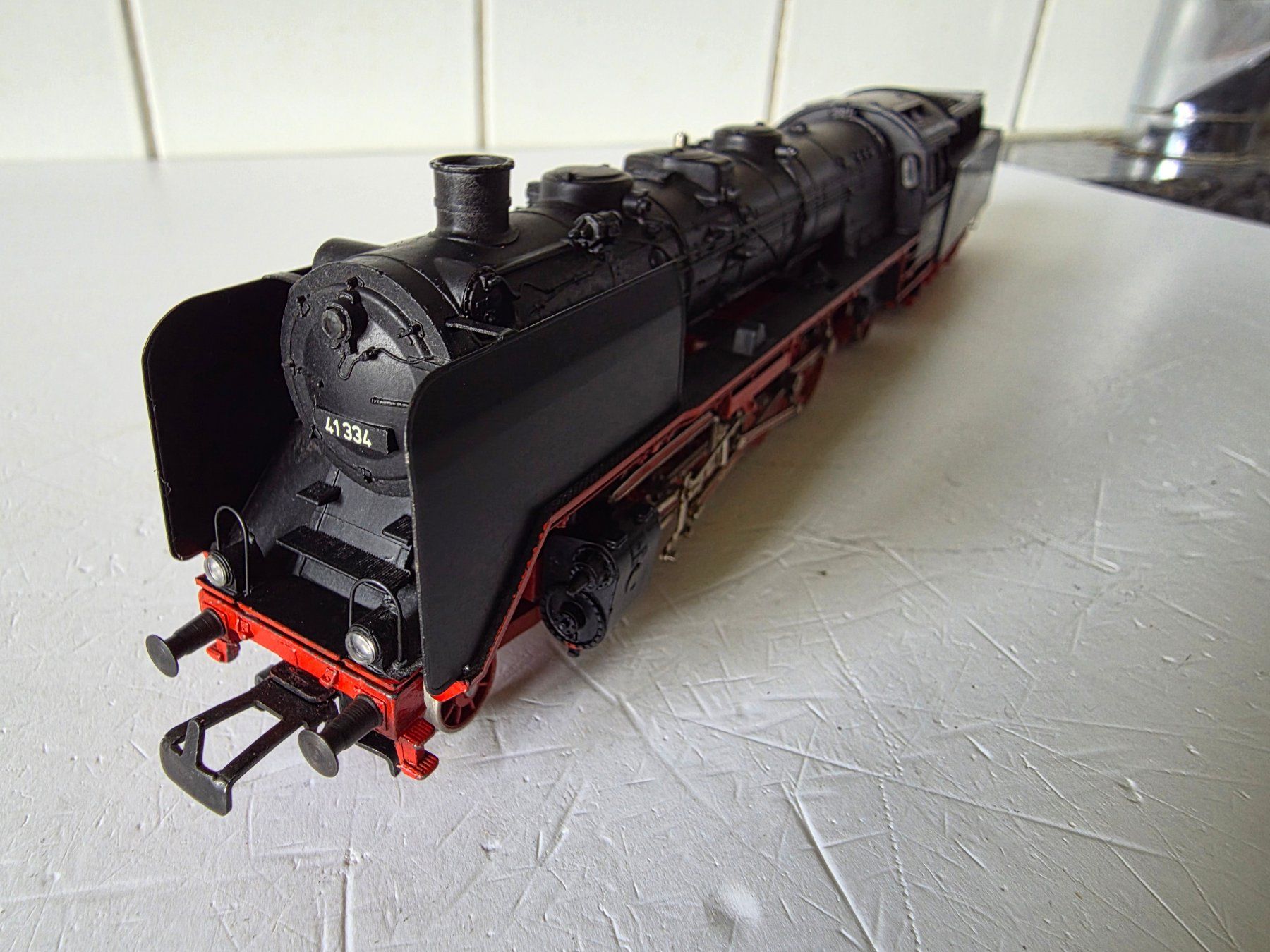 Märklin Modellini di ferrovie: Tenderlok DB BR 41, Lok-Nr. 41 334 – Usato da Seuzach venduto da Loeckeli01
