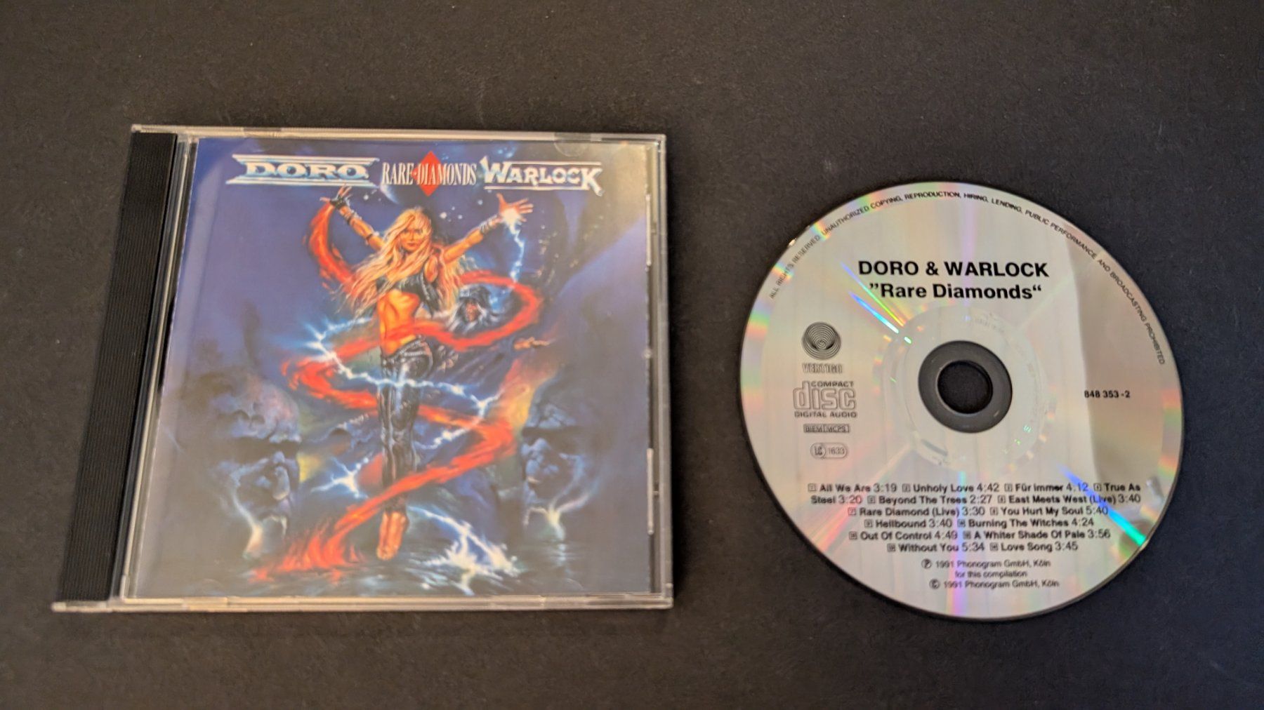 CDs: Doro & Warlock | Rare Diamonds | CD – Gebraucht aus Bottmingen von dan_c5wb