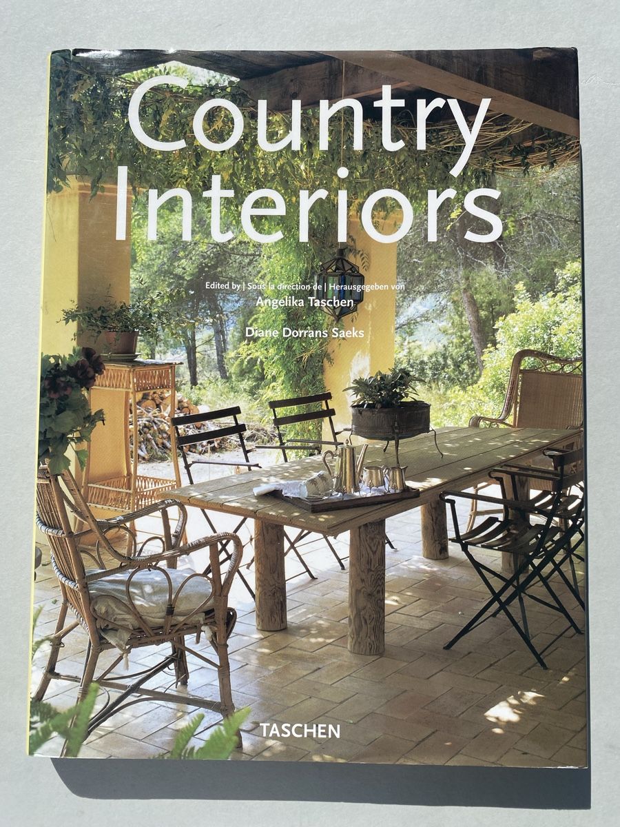 Libri: TASCHEN Country Interiors - Interieur & Wohnen – Usato da Zürich venduto da lesgarcons