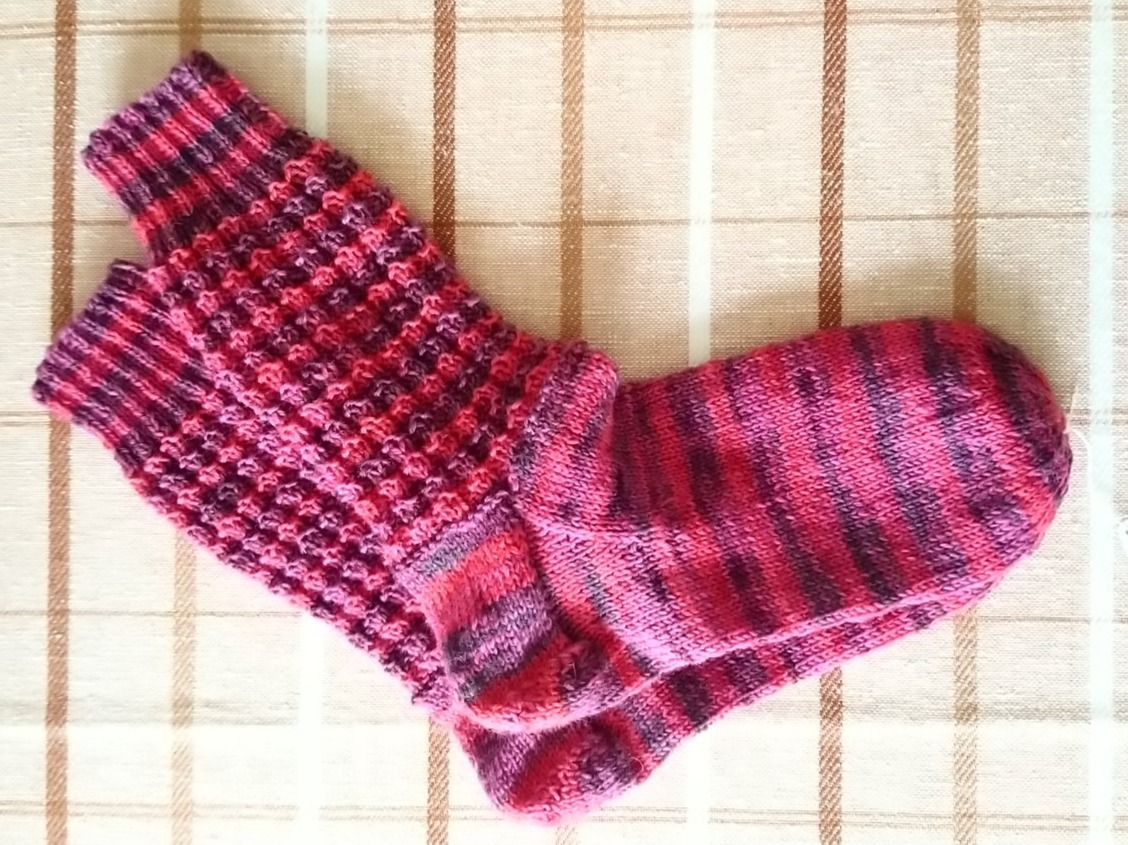 Calze: Socken gestrickt, Grösse 40/41 – Nuovo (secondo la descrizione) da Jonen venduto da h-blxgirl79