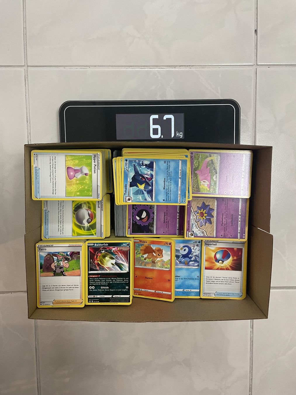 Cartoline: Pokemon Karten 6,7 KG – Usato da Schlieren venduto da mas_l7wp