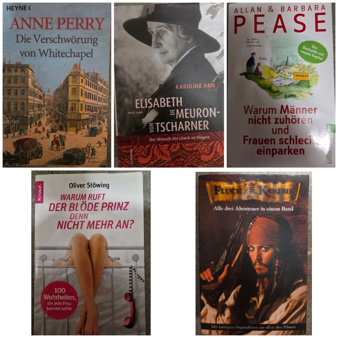 Bücher: Diverse Romane von verschiedenen Autoren – Gebraucht aus Bern von Monaluna 6