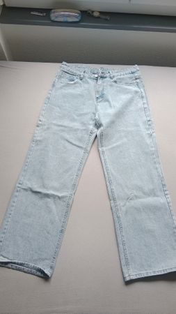 Jean bleu clair ample, Taille XL
