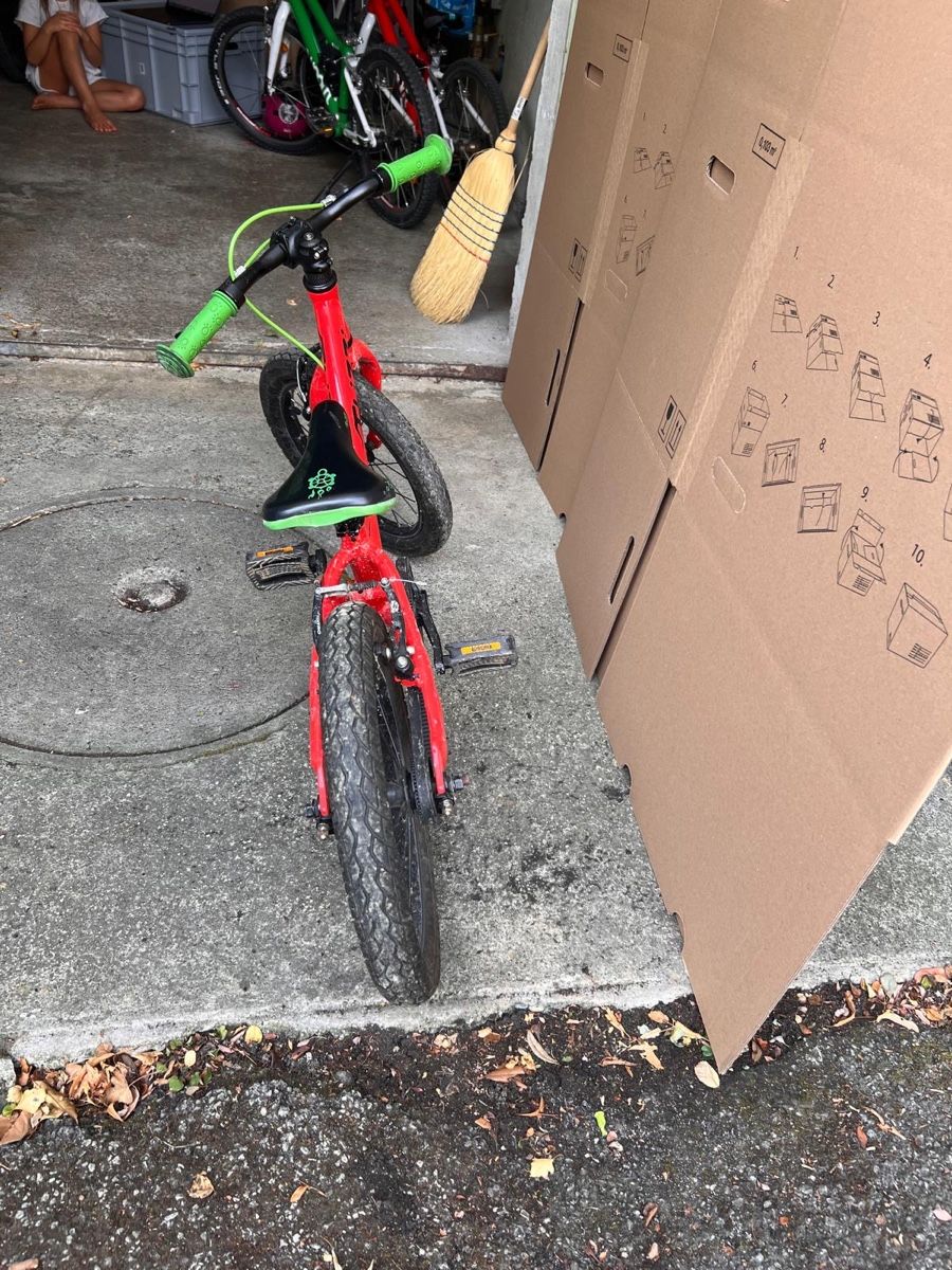 Flizzi Velos: Fizzi Kindervelo 16 ROT – Gebraucht aus Erlinsbach von 11y_g5fb 2