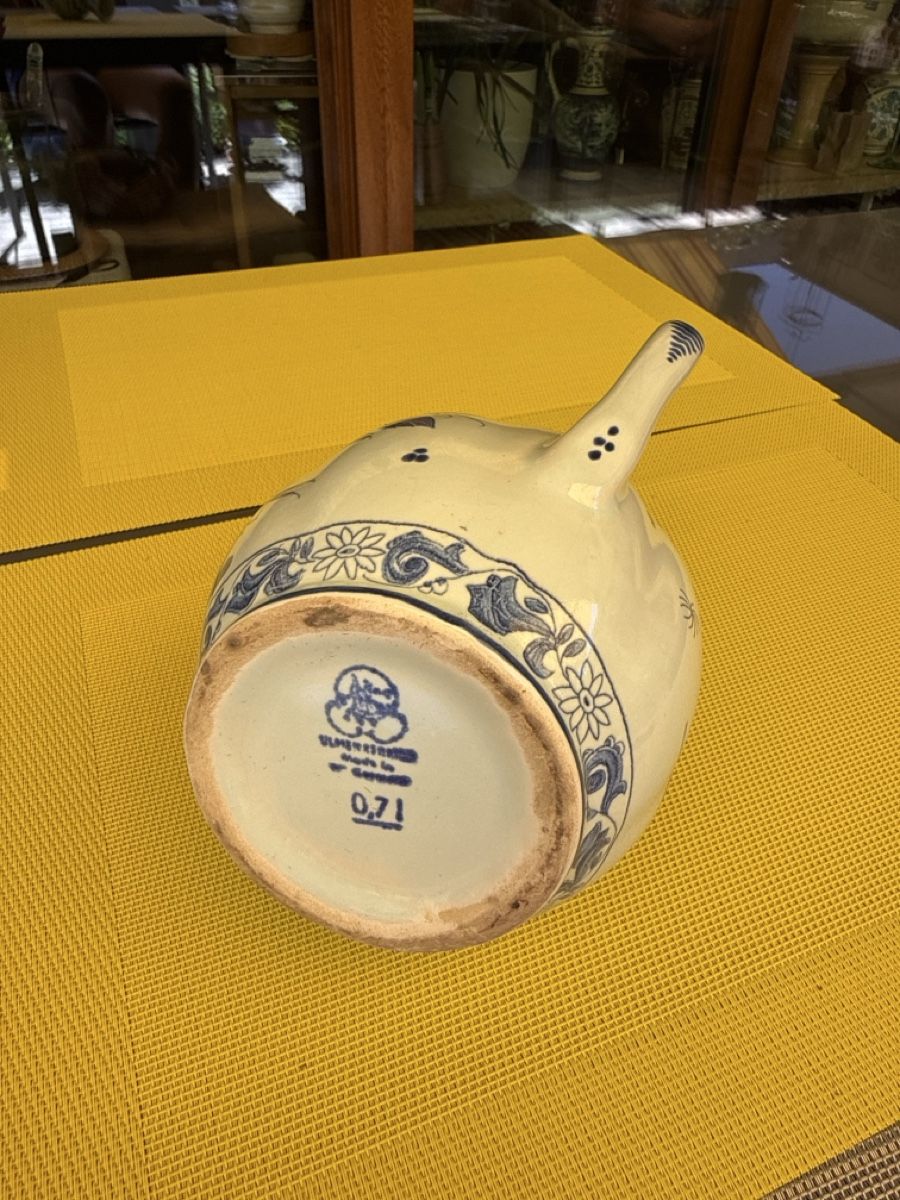 Caraffe: Ulmer Keramik -Wasserkrug – Usato da Ennetbaden venduto da Silke126 1