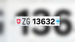 Autonummer ZG13632