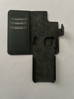 MIKE GALELL iPhone 14 Hülle Leder Schwarz Neu